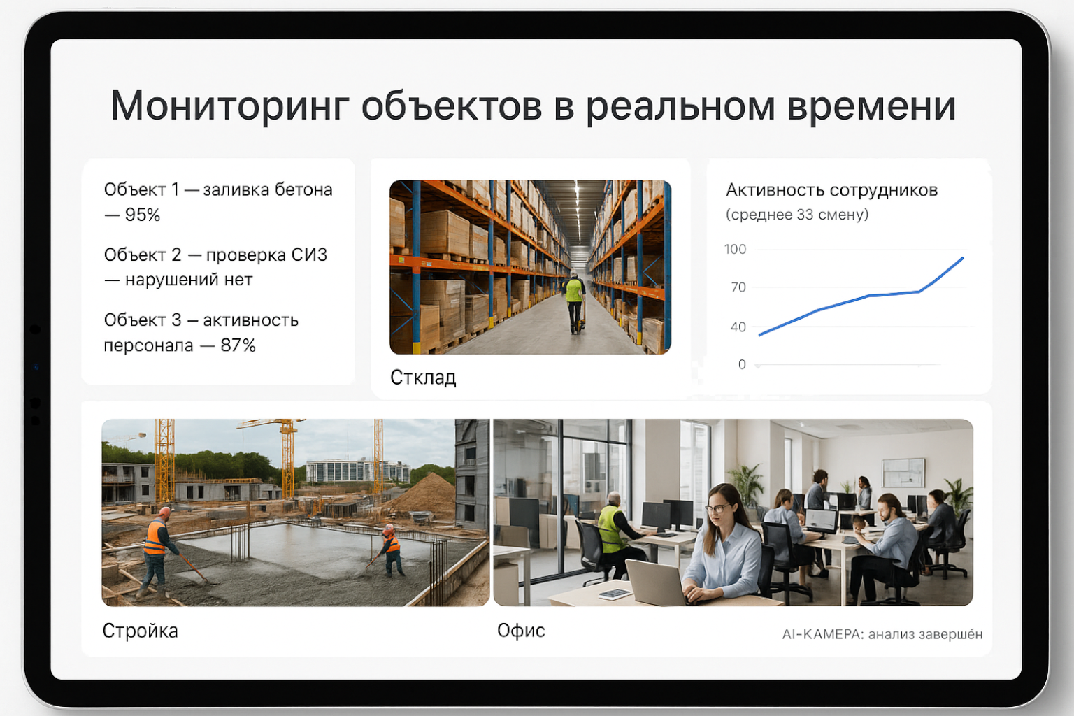 Центр мониторинга и аналитики AI‑Камеры